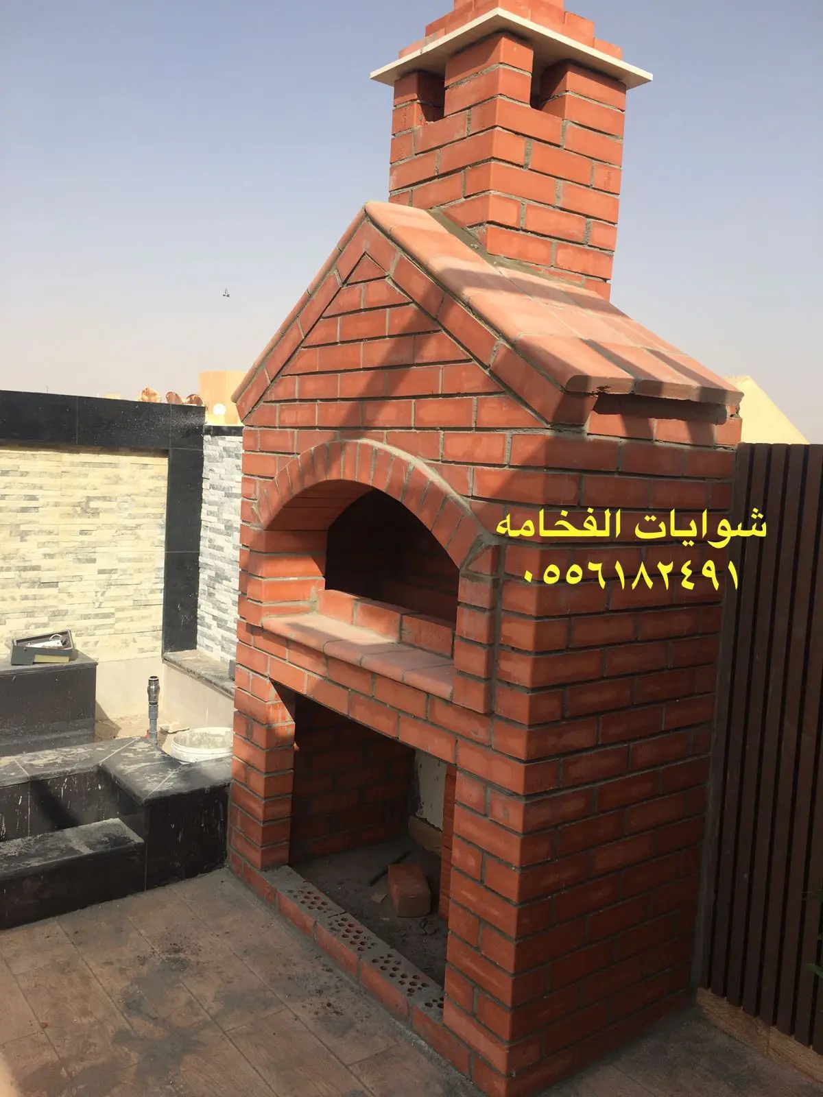 مشب وفرن طوب تحت التنفيذ